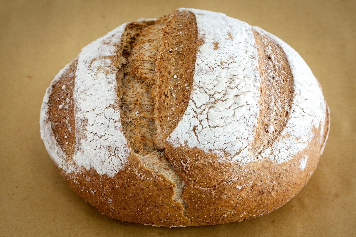 Levain da casa, 48 horas de fermentação natural.
